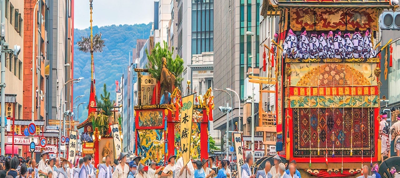 Gion Matsuri in Kyoto 