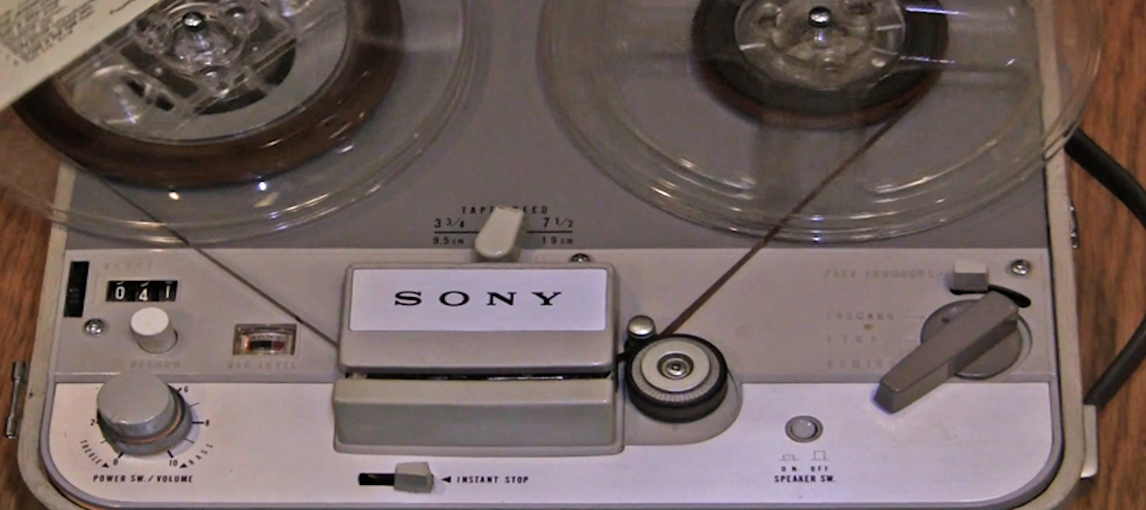 1961 Sony TC-50 portable open-reel tape recorder