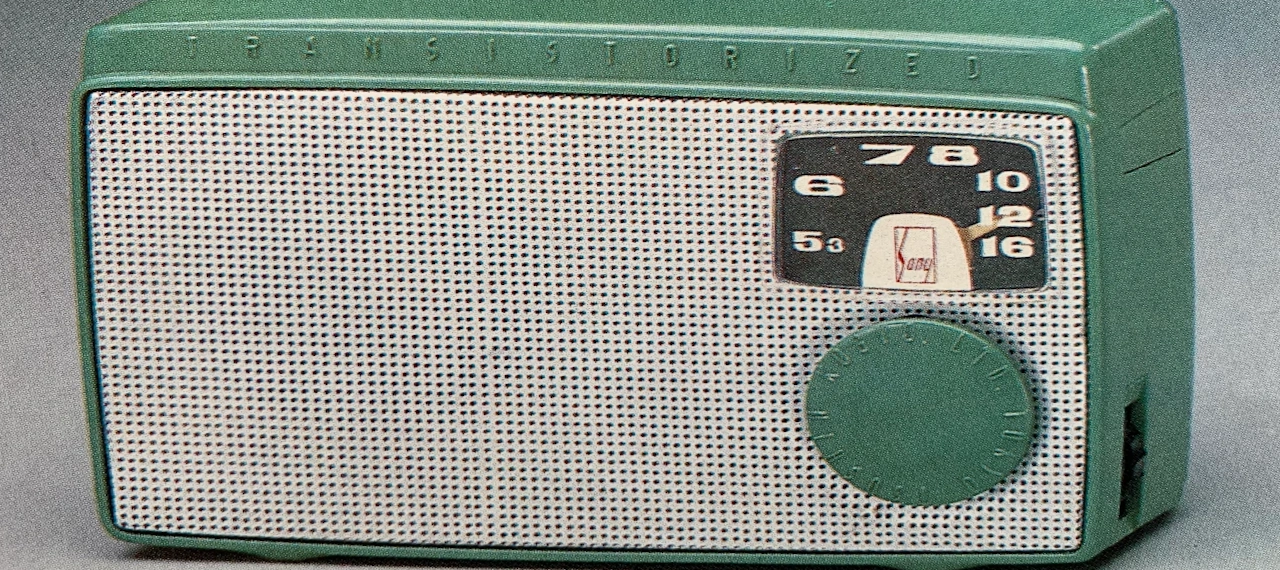 1963 Sony TR-63 transistor radio
