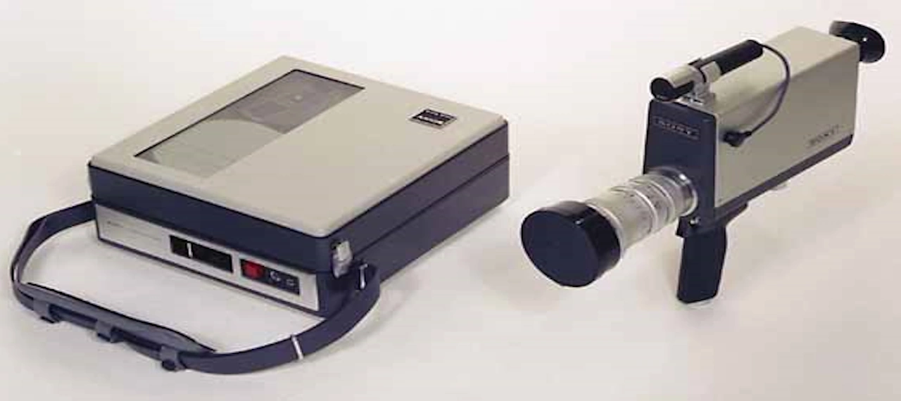 1968 Sony AVC-3400 Portapak Color Video Camera