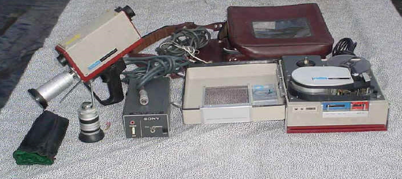 1971 Sony AV-3400 Portapak Color Video Camera